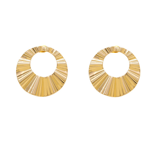 Twisted Hoop earring