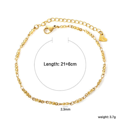 Double Bead Accessory Anklet
