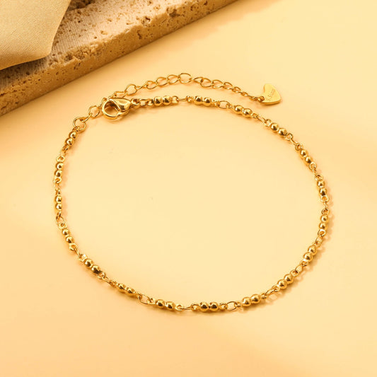 Double Bead Accessory Anklet