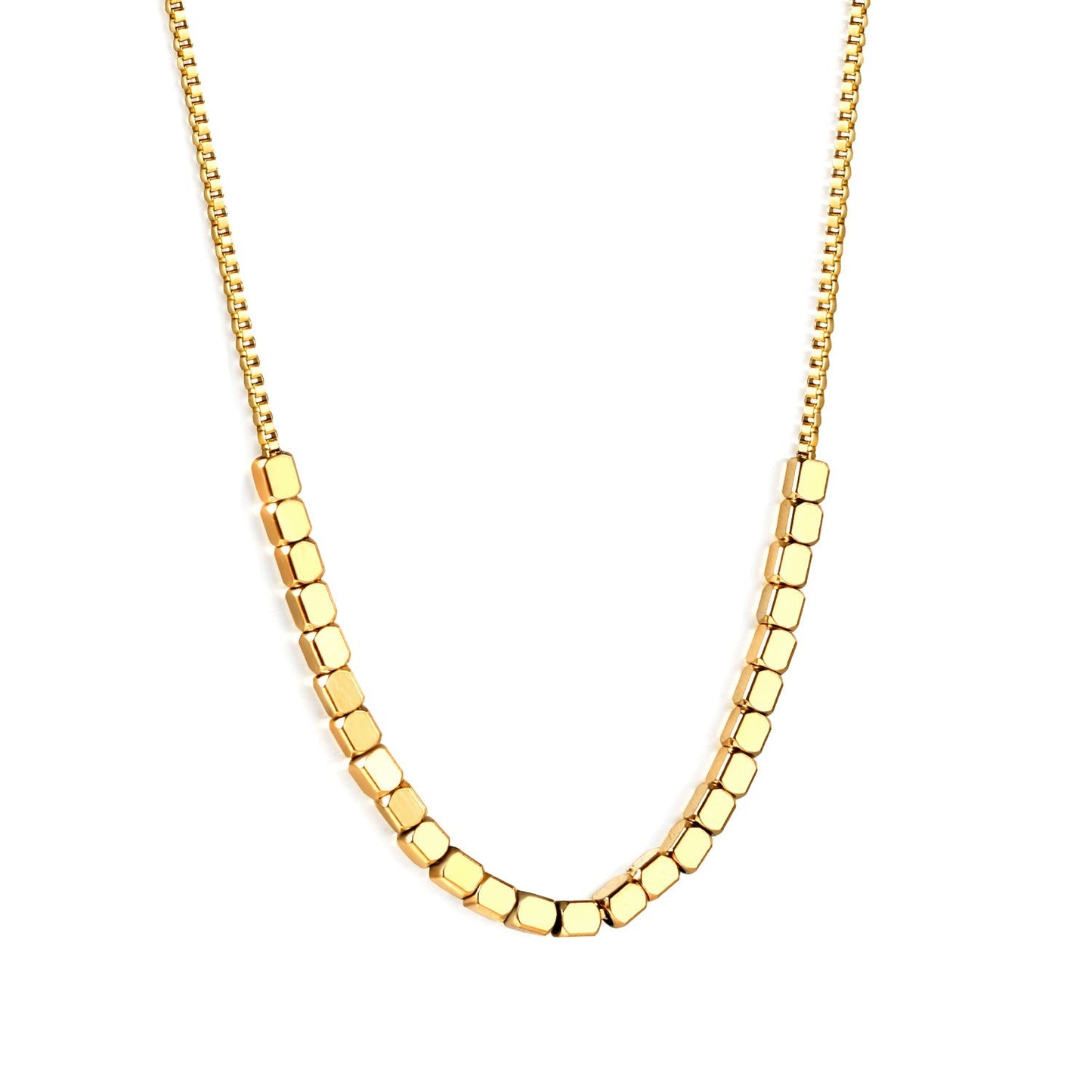 small square accessories 2.8*2.5mm necklace