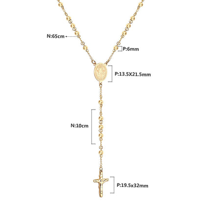 1-Golden Jesus Chain