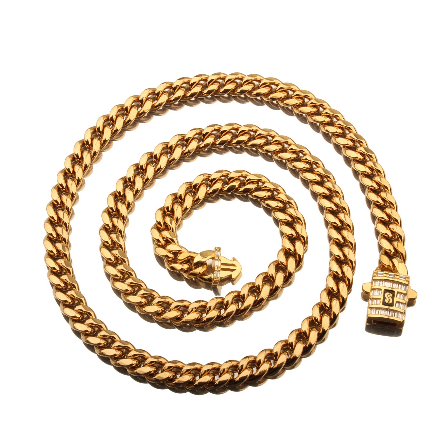 steel cuban chains