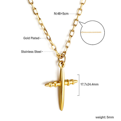 Crucifix Pendant Necklace