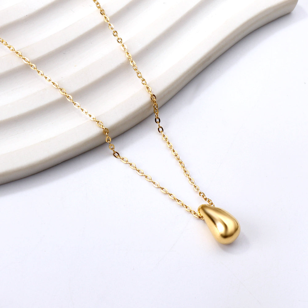 water drop pendant necklace
