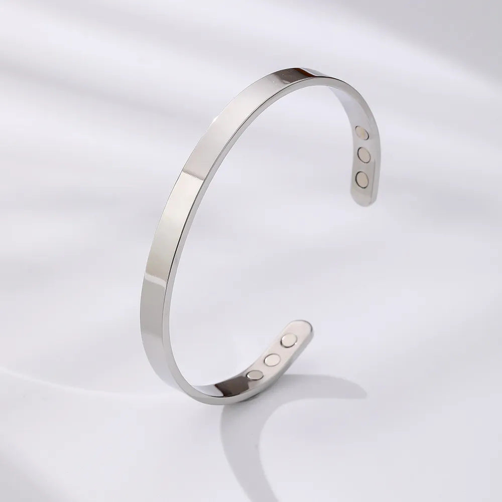 magnetic bracelet silver