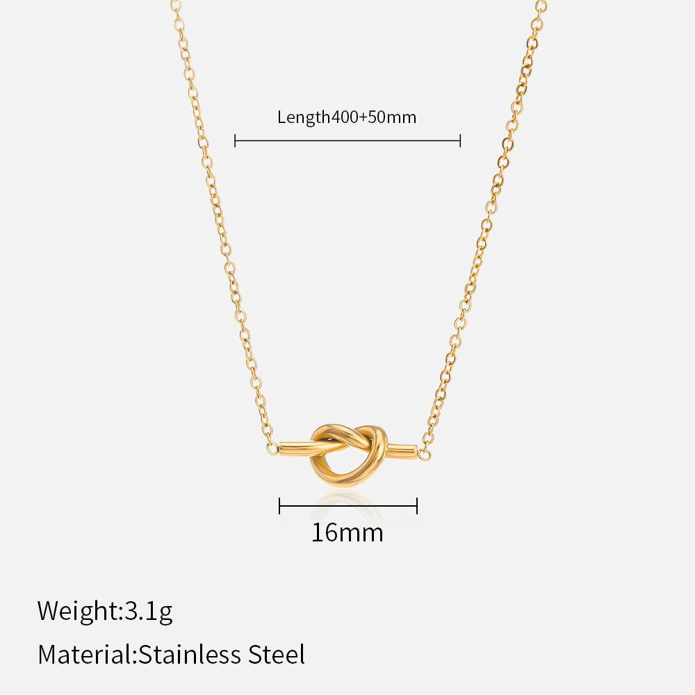 knot pendant necklace