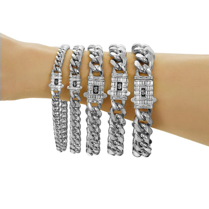 Mens Cuban Chain Silver