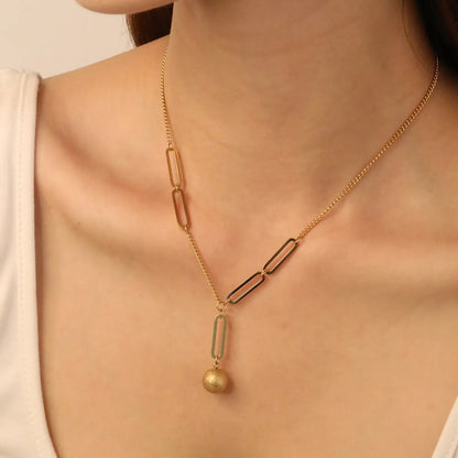 Paperclip Chain Necklace