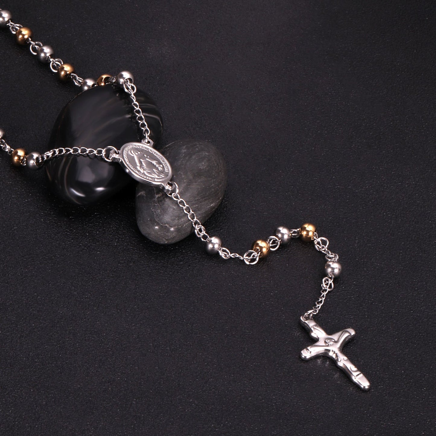 2-golden jesus chain