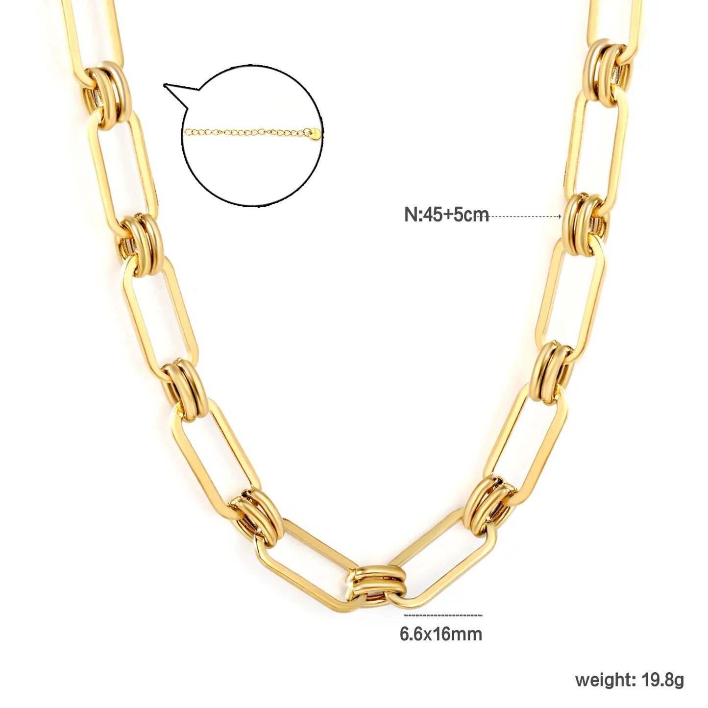 gold stainless steel hammered oval pendant necklace
